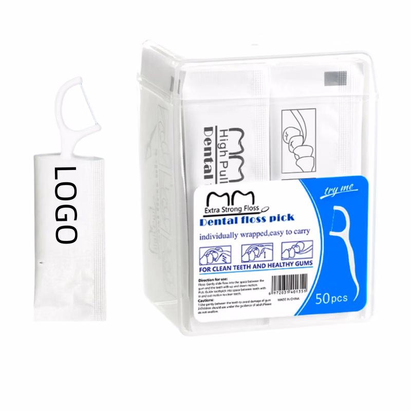 50-Count Dental Floss Picks Box