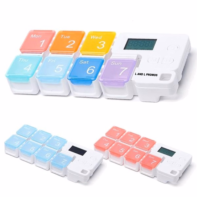 BPA Free Travel 7 Day Pill Box Case