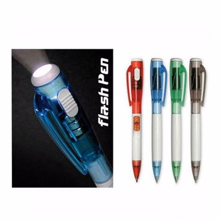 Writer LED Flash Pen/ Pocket Pen with LED Flashlight