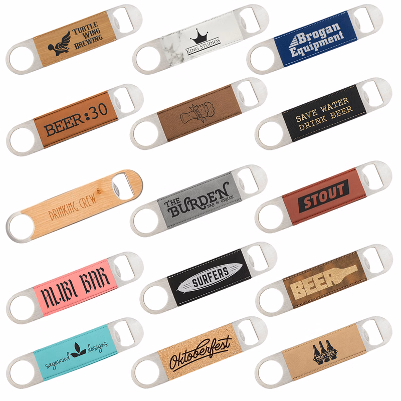 Laserable Letherette Bottle Opener