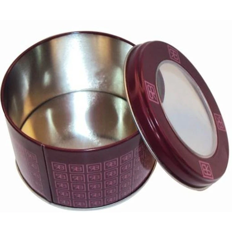Tin Packaging Unique Candy Jars Biscuit Metal Can Metal Tin Box 1