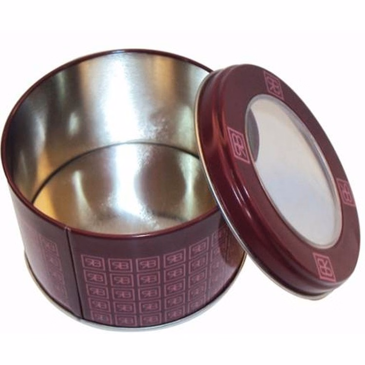 Tin Packaging Unique Candy Jars Biscuit Metal Can Metal Tin Box