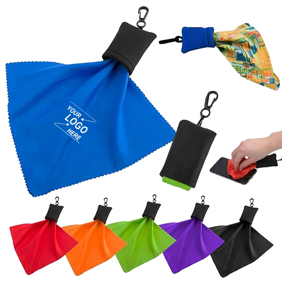 Tech Cleaning Cloth w/Pouch 1