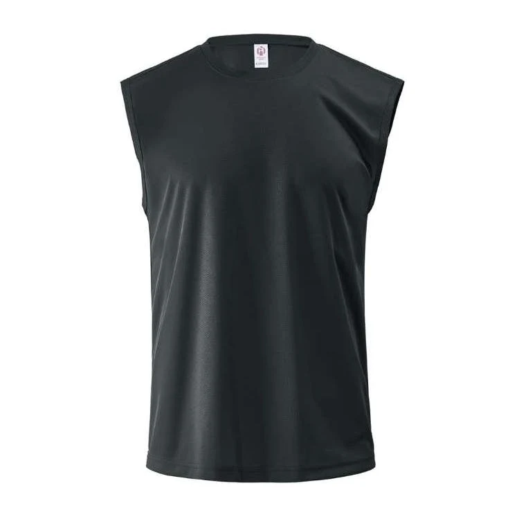 Micro Mesh Tank Shirt - Dark Gray 2XL 1