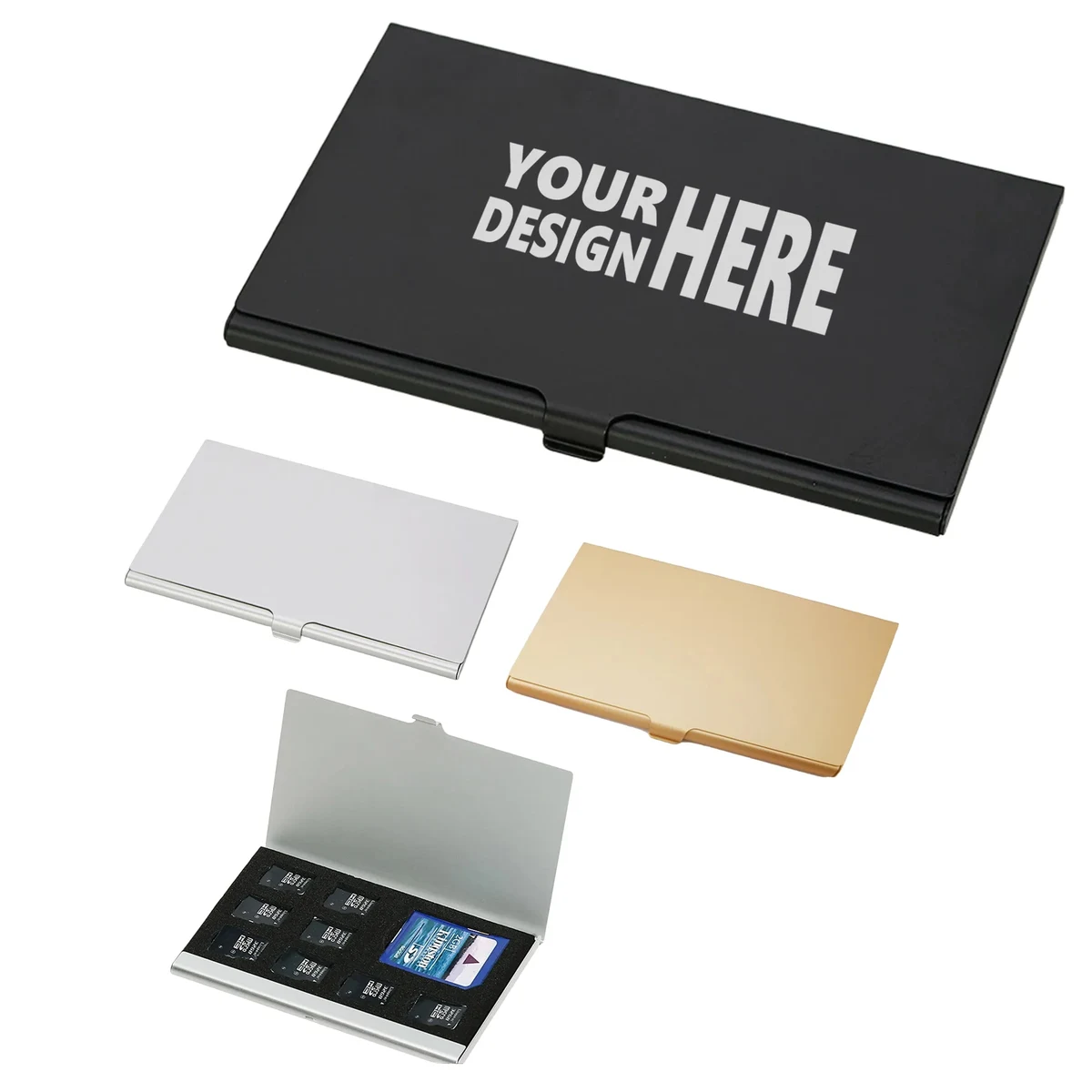 Aluminum SD Multi Card Holder 1
