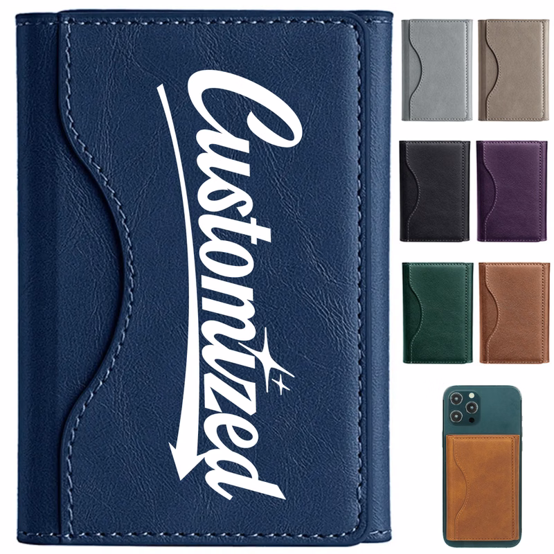 Magnetic Phone Wallet with Card Holder Stand