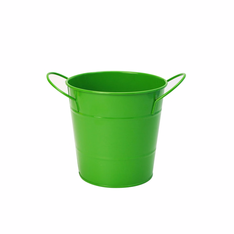 20 oz Mini Colored Metal Buckets with Handle