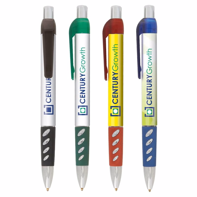 Colorful Grip Sprinter Pen in Digital Full Color Wrap