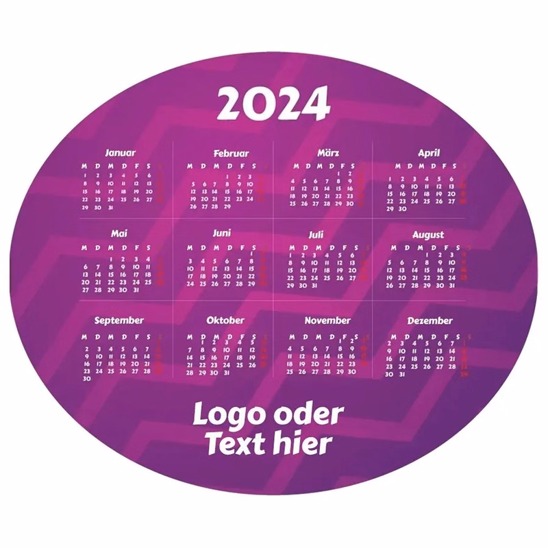 Custom Purple Mouse Pad