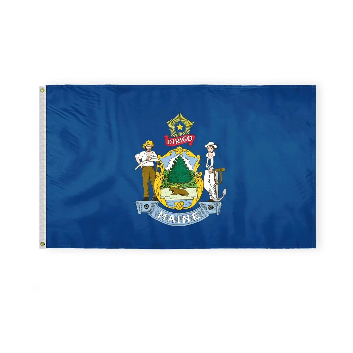 3'x5' Maine ePoly Printed Flags 1