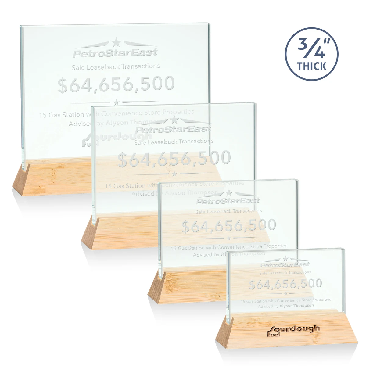 Walkerton Award - Jade/Bamboo (Horiz) 1