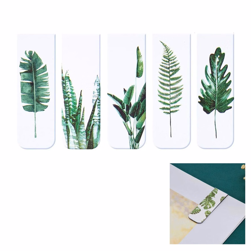 PP Reusable Magnetic Book Page Markers