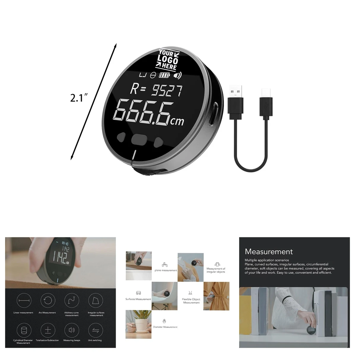 Electronic Digital Tape Measure 1