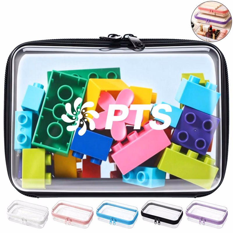 Transparent Zipper Storage Case