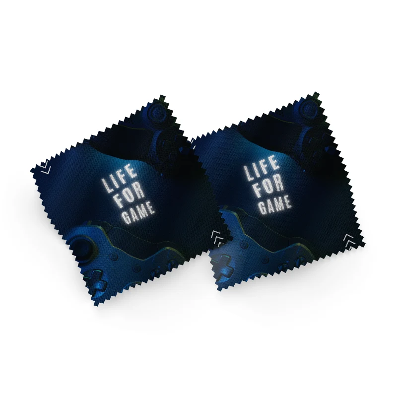 6"x 6" Custom Full Color Microfiber Cleaning Cloth 1