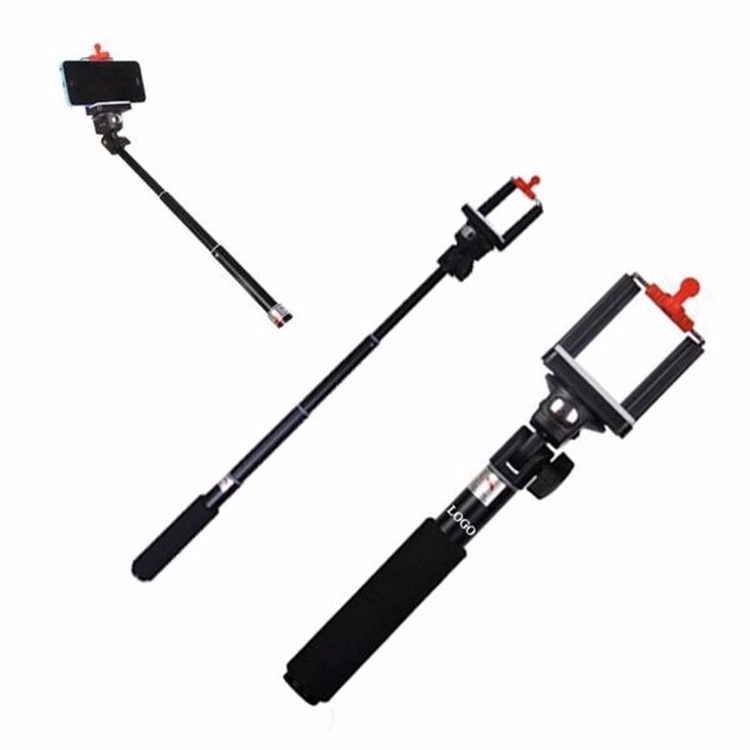Aluminum Extendable Monopod Selfie Stick for Phone Camera