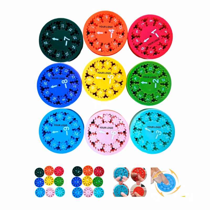 Educational Math Fidget Spinner Multiplication Learning Tool