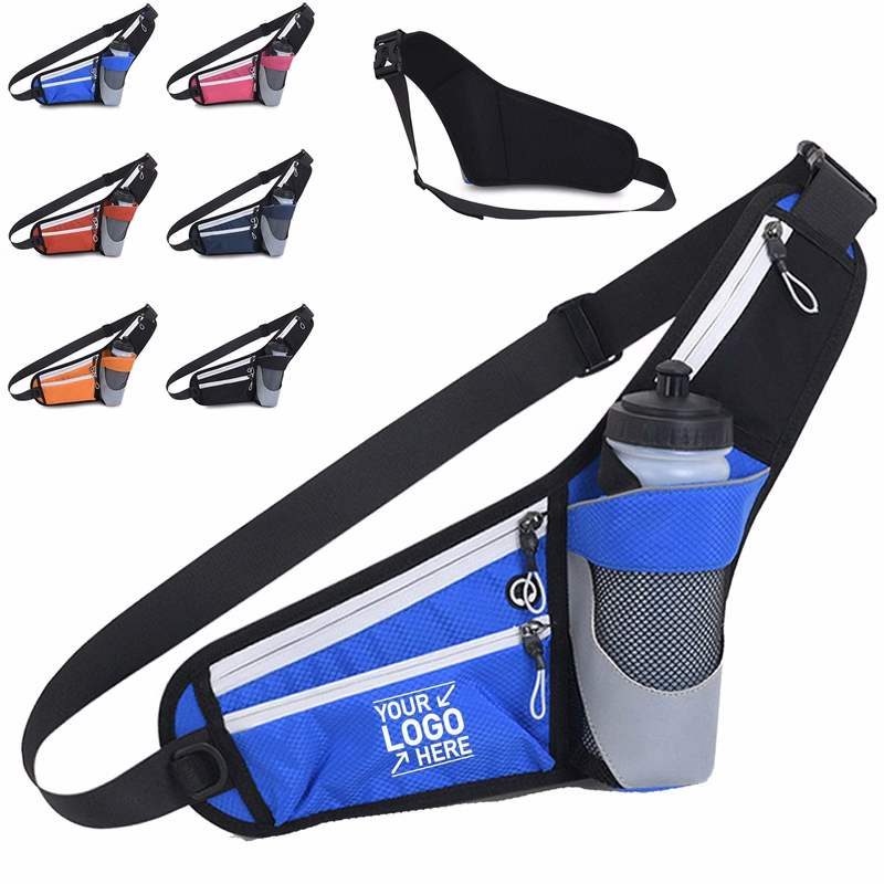 Sports Fanny Pack with Water Bottle Holder
