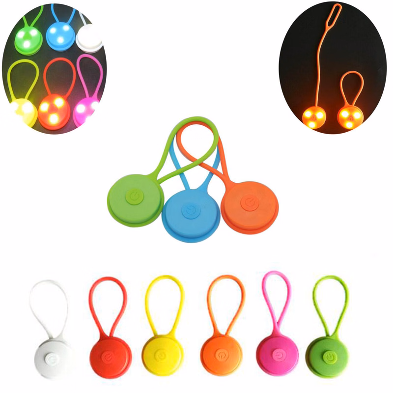 Portable Silicone Safety Light Flashing