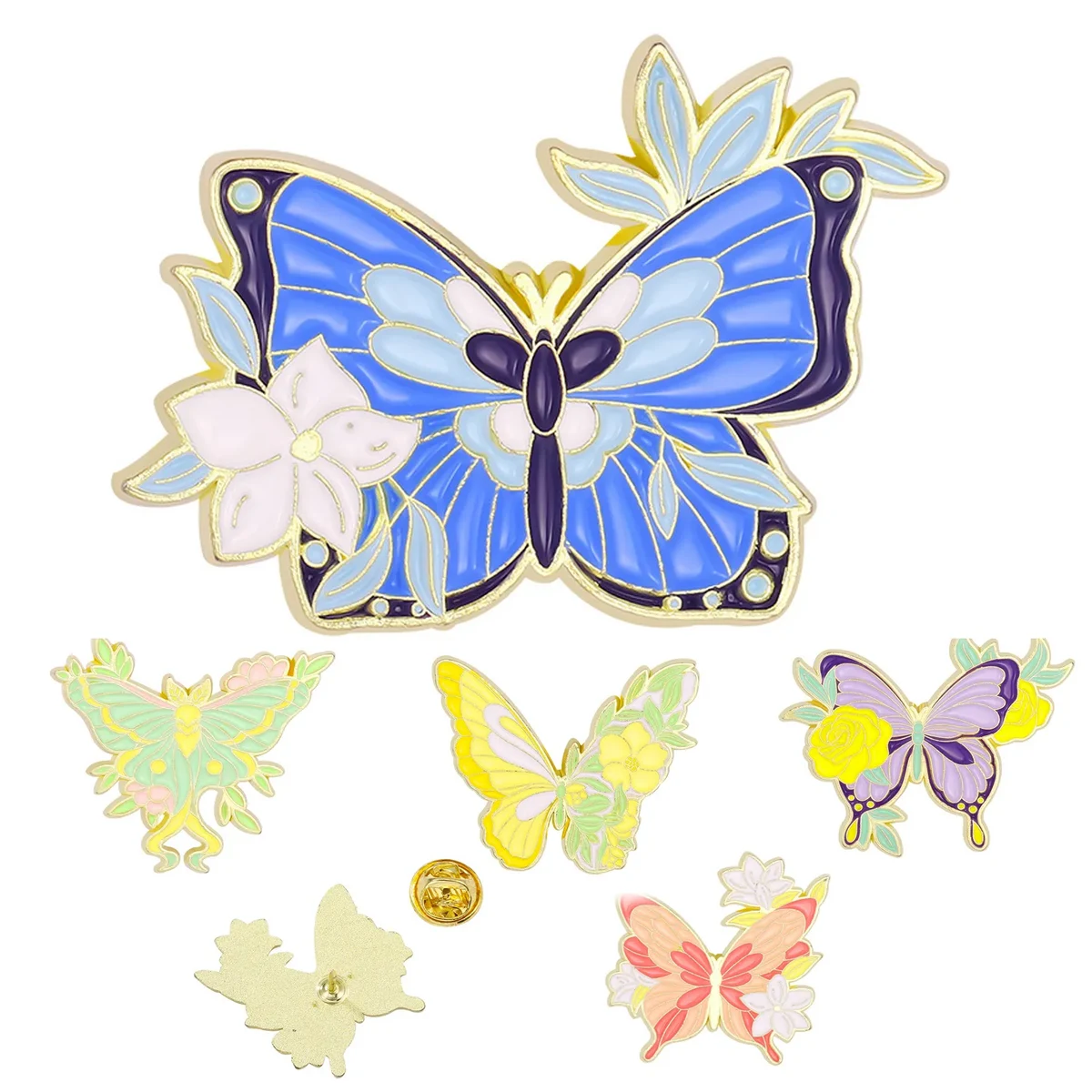 Butterfly Enamel Pins 1