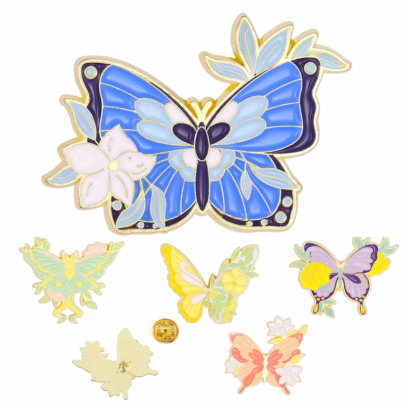 Butterfly Enamel Pins