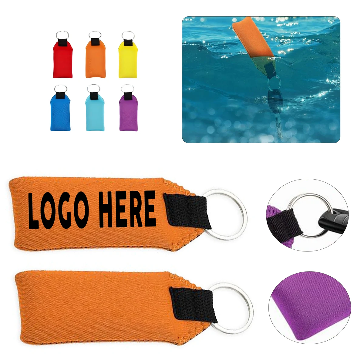Portable Floating Key Ring Marker 1