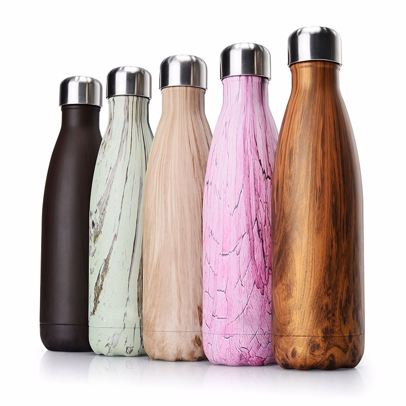 17oz Cola Shaped Stainless Steel Insulated Sports Water Bottle With logo Vacuum Flask