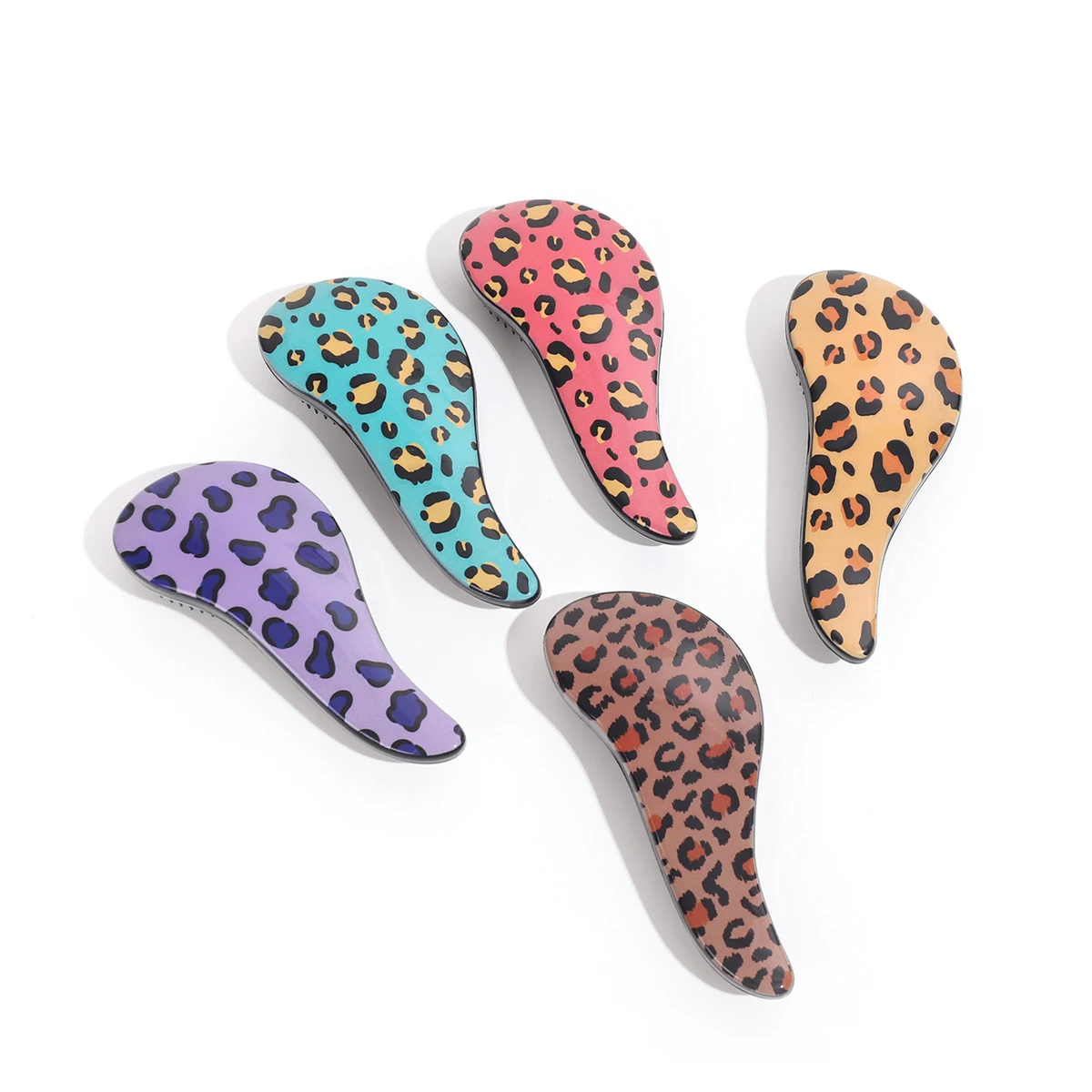 Solid Color Massage Comb 1