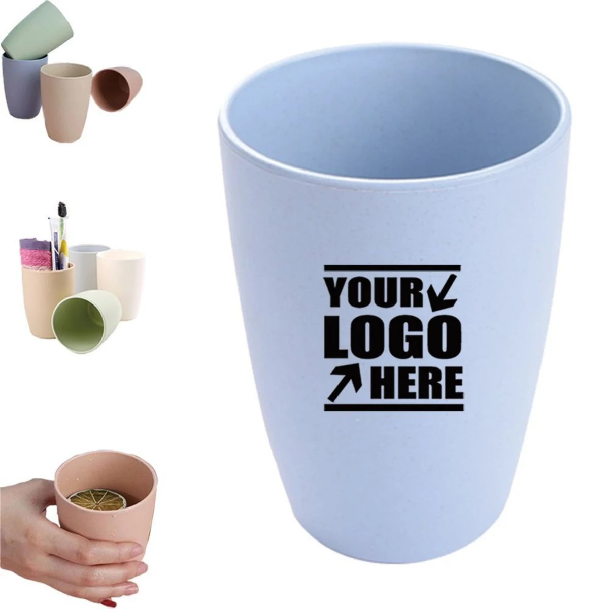 12 OZ Thick Toothbrush Cup 1