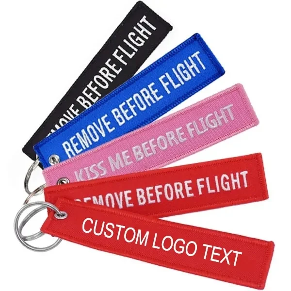 Custom Embroidered Keychains 1