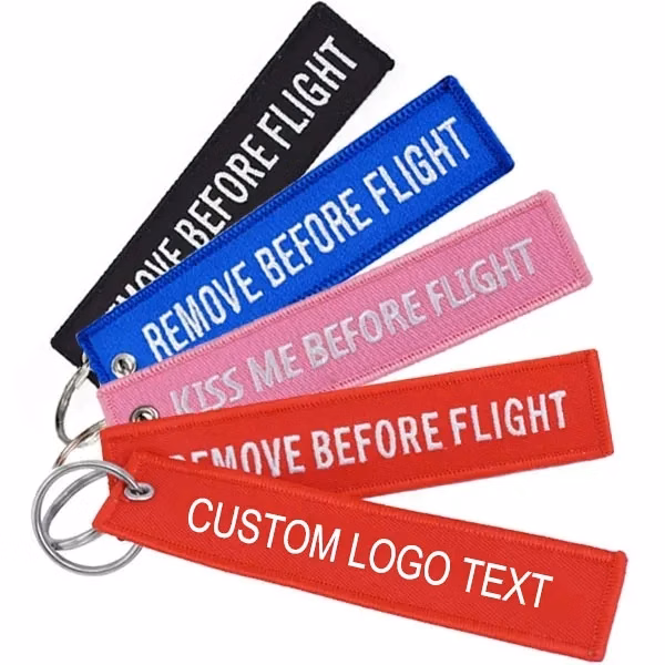 Custom Embroidered Keychains