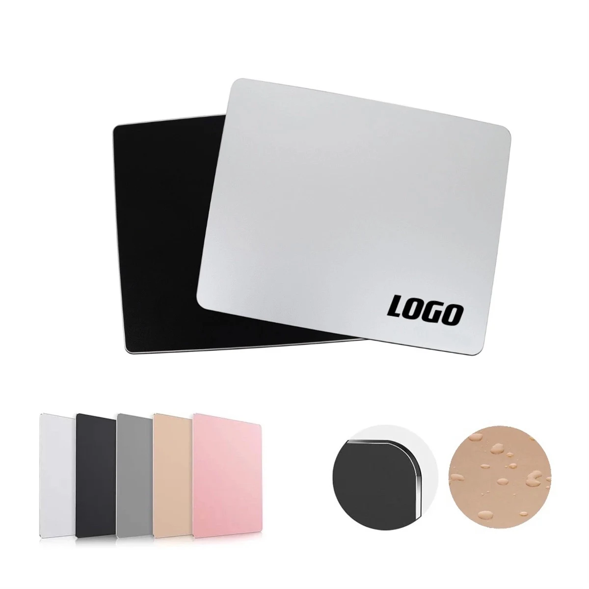 Double-Sided Metal Mouse Pad 1