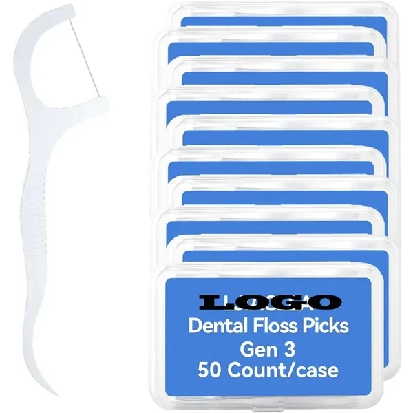 50 Count Dental Floss Cleaner for Events, Gifting and Everyday Use 1