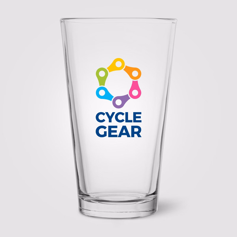 Taper Beer Glass - 16 oz.