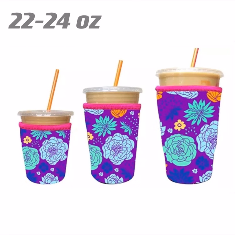 MOQ 10 pcs Full Color Cup Sleeve Medium