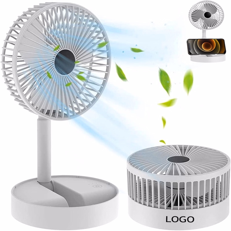Usb Rechargeable Folding Desk Fan