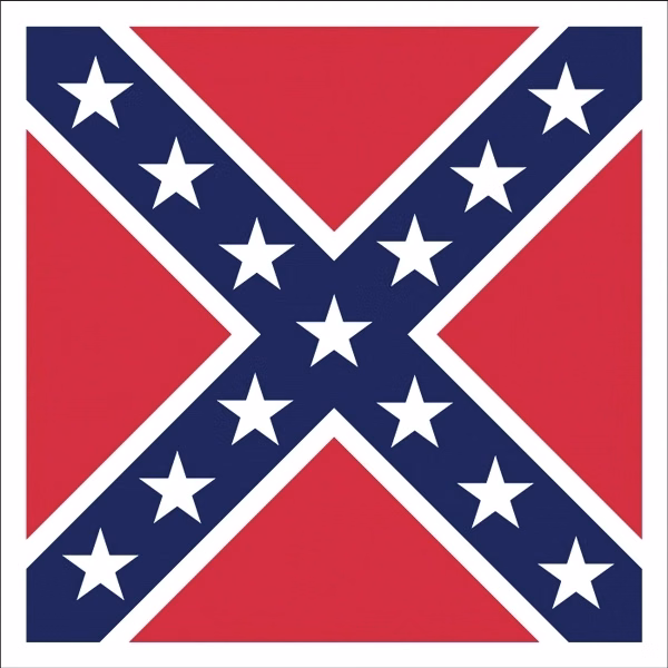 Historical Flag - Square Battle