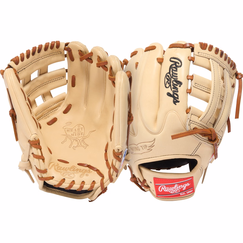 Rawlings Heart of the Hide Traditional 11.75 Baseball Glove, Infield