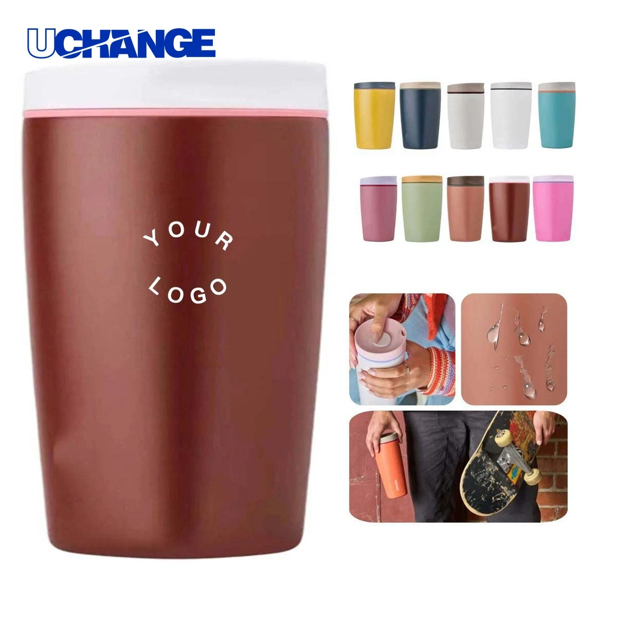 Vacuum Insulated 20 oz Stainless Steel Coffee Cup Drinkware for Travel 1
