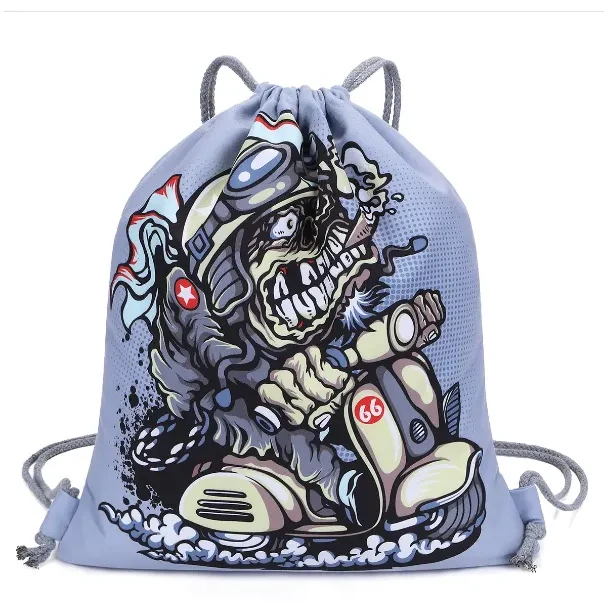 Printed Drawstring Bag 1