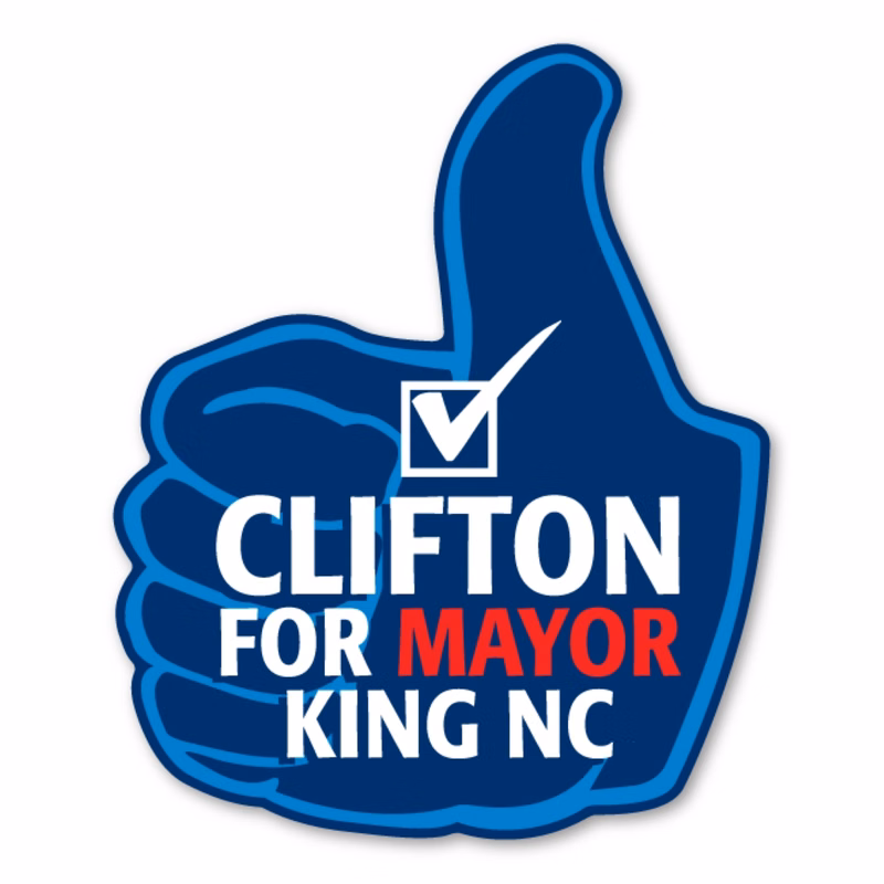 Thumbs Up Magnet - 3.5" x 4.25" - 30 mil - Outdoor Safe