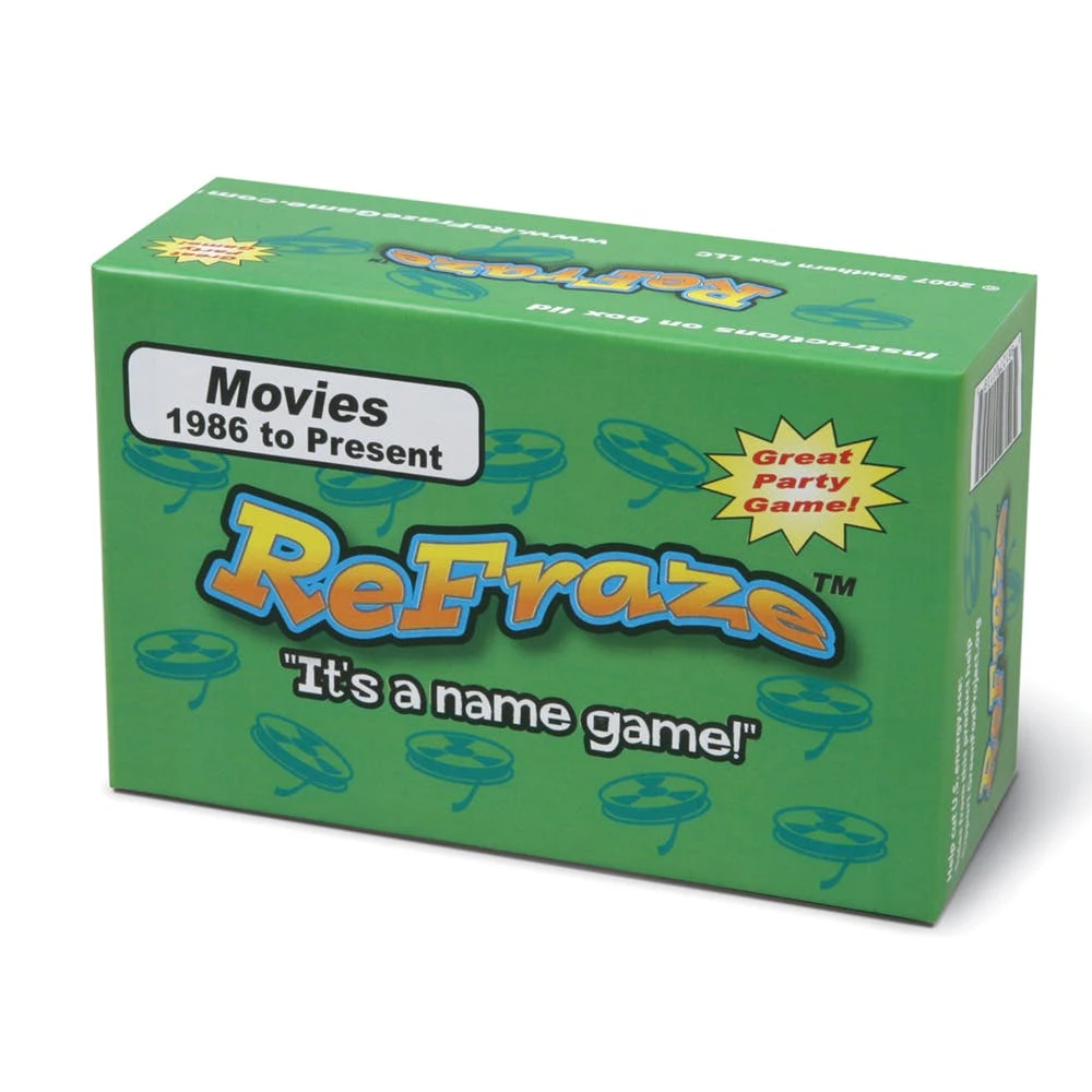 Re-Fraze Movie Edition - 1986-Present 400 Cards 2+ Players 1