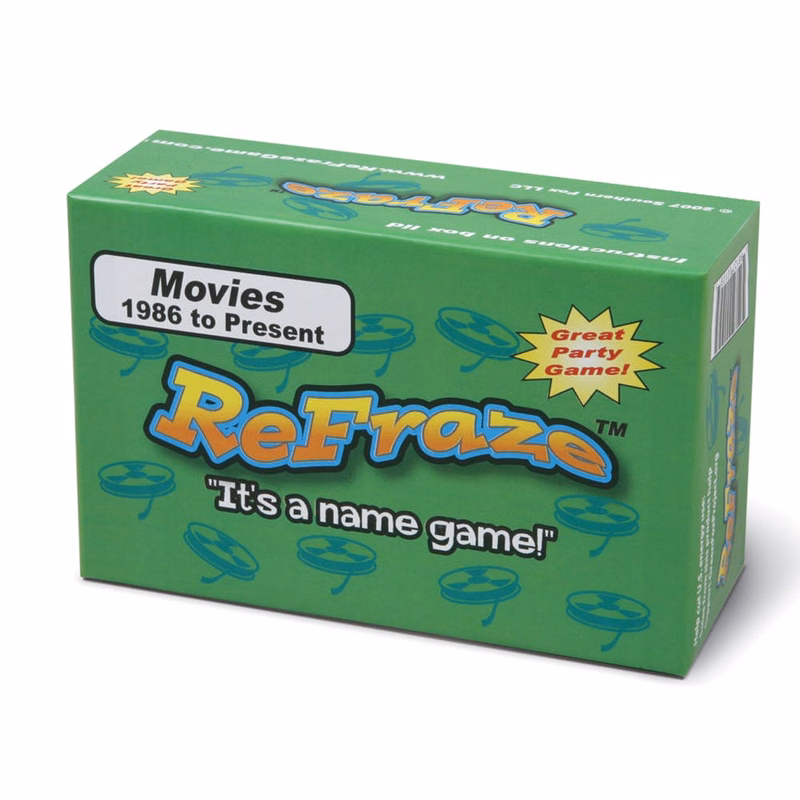 Re-Fraze Movie Edition - 1986-Present 400 Cards 2+ Players