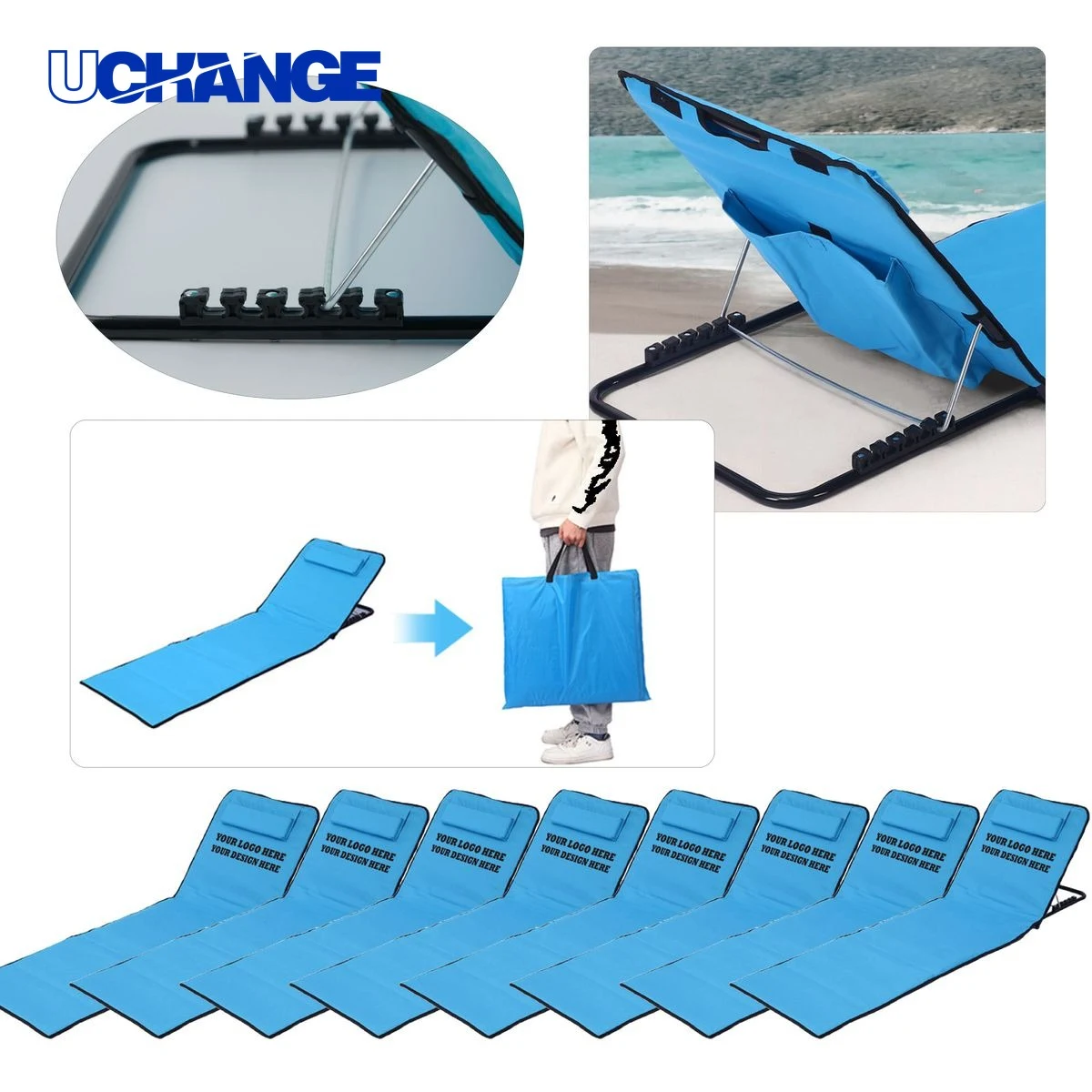 Portable Sunbathing Beach Chair 1