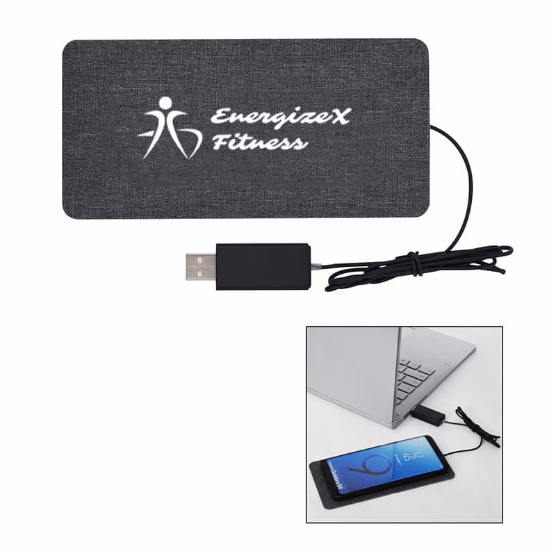 Heathered Wireless Charging Pad