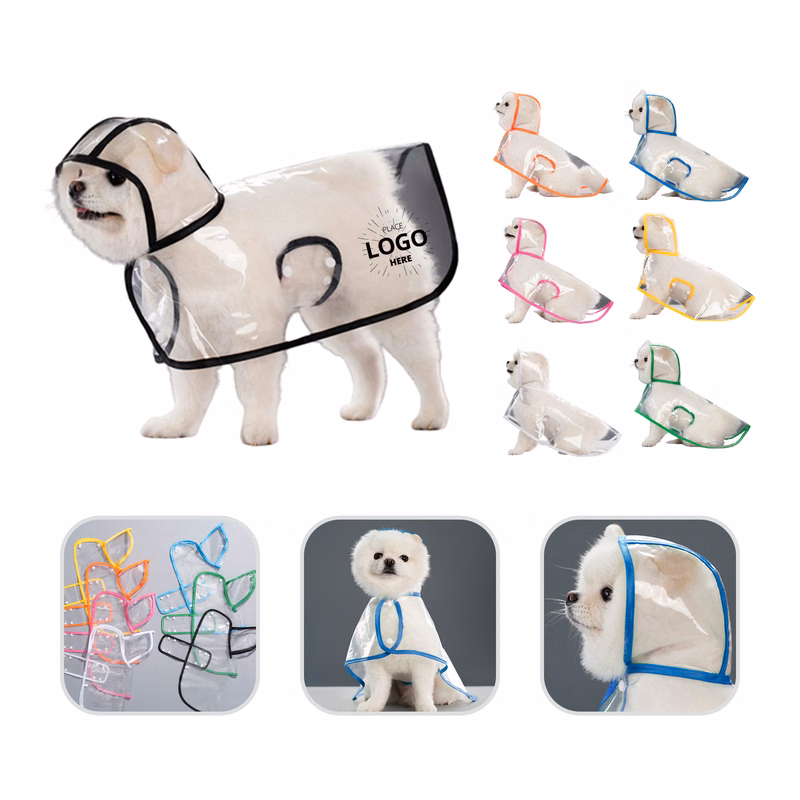 Transparent Pet Raincoat