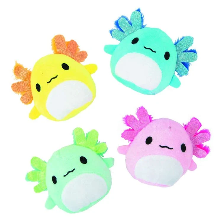 Stuffed Axolotl 3.25" - Assorted 1