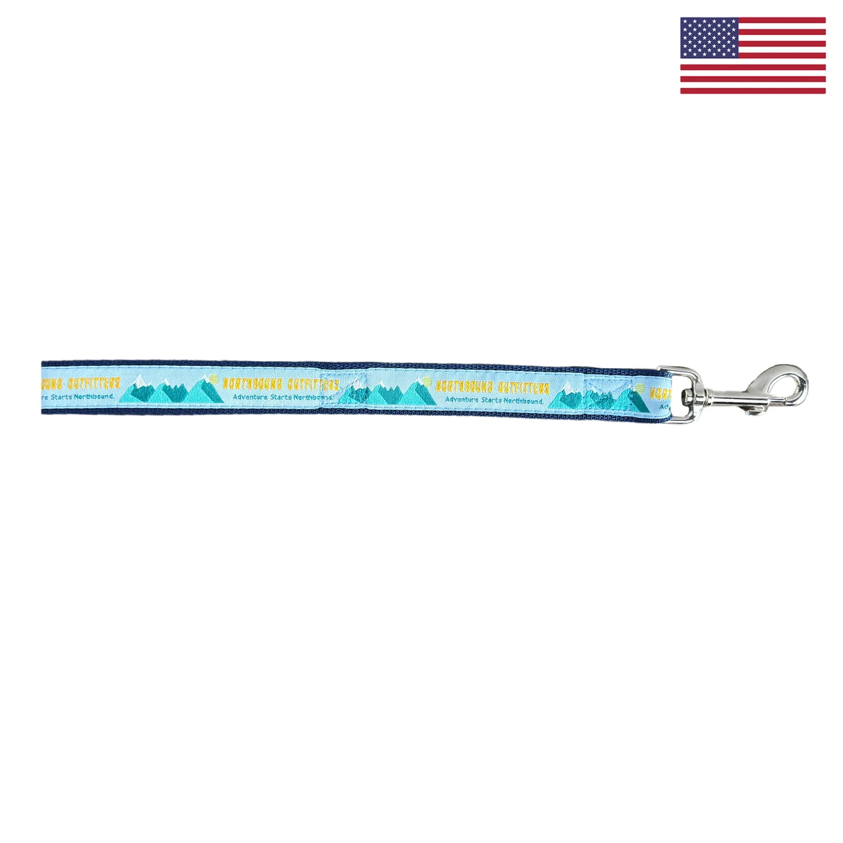 Woven Traffic Leash w/ Nickel-Plated Hardware - "Elite" Weave 1