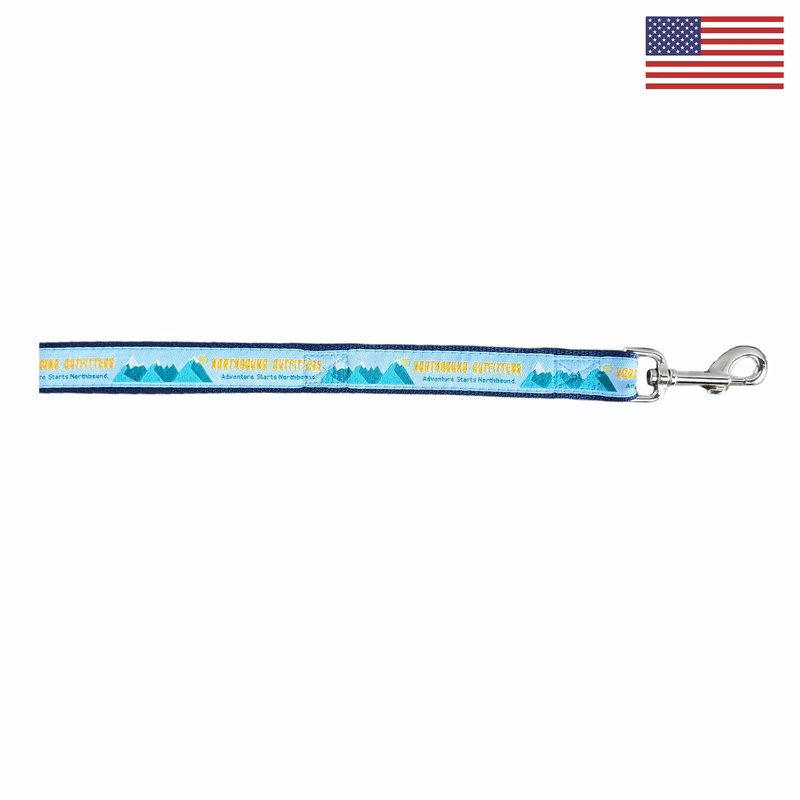 Woven Traffic Leash w/ Nickel-Plated Hardware - "Elite" Weave