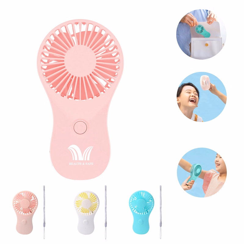 Mini Handle Portable Battery Powerful Fan